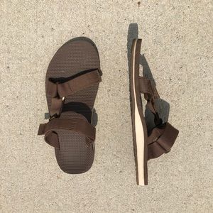 Brown Teva Original Universal Sandals